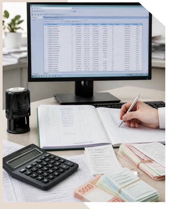 Учет кассовых операций и отчетности для бизнеса в Кашире